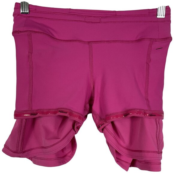 Lululemon Pace Rival Mid-Rise Skirt, Long, Sonic Pink, LW8AADT, size 2 - Picture 11 of 16